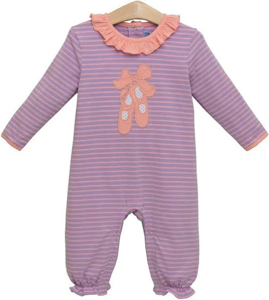 Trotter Street Ballet Slipper Romper