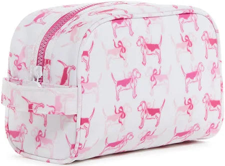TRVL DESIGN Puppy Love Pink Stow It Dopp Bag