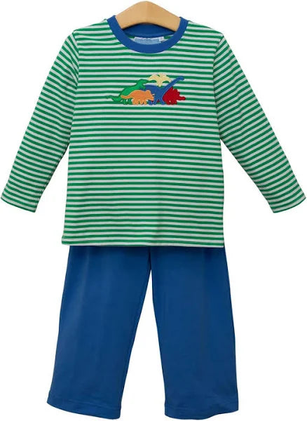 Trotter Street Dinosaur Pants Set