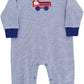 Bailey Boys Knit Romper, Little Engine