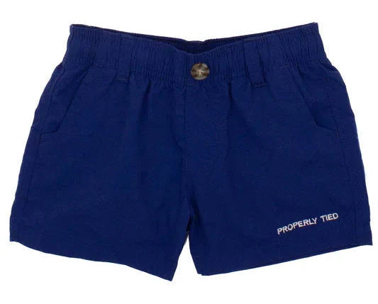 Properly Tied Baby Mallard Shorts Navy