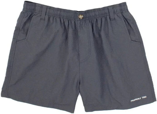 Properly Tied Boys Mallard Shorts Charcoal