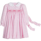 Little English Smocked Natalie Dress--Pink Vinings