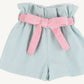 Beaufort Bonnet Maddie Bea Bag Shorts  Old Greenwich Green Herringbone with Sandpearl Pink