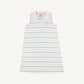 Beaufort Bonnet Sleeveless Maude's Polo Dress--Tradd Street Stripe/Pier Party Pink
