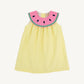 Beaufort Bonnet Sleeveless Tabitha's Teachers Pet Dress--Lake Worth Yellow with Watermelon