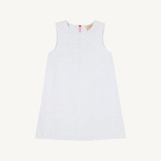 Beaufort Bonnet Sleeveless Betts Bow Dress--Worth Avenue White