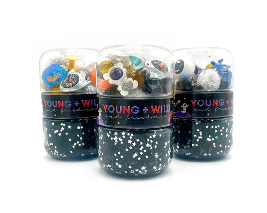 Young, Wild and Friedman Grab & Go Dough Jar Space