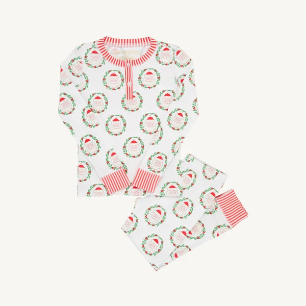 Beaufort Bonnet Sutton's Sweet Dream Set--North Pole Portrait with Richmond Red Stripe