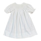 Sweet Dreams Catherine Pearl White Smocked Dress