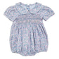 Sweet Dreams Lily Floral Smocked Bubble
