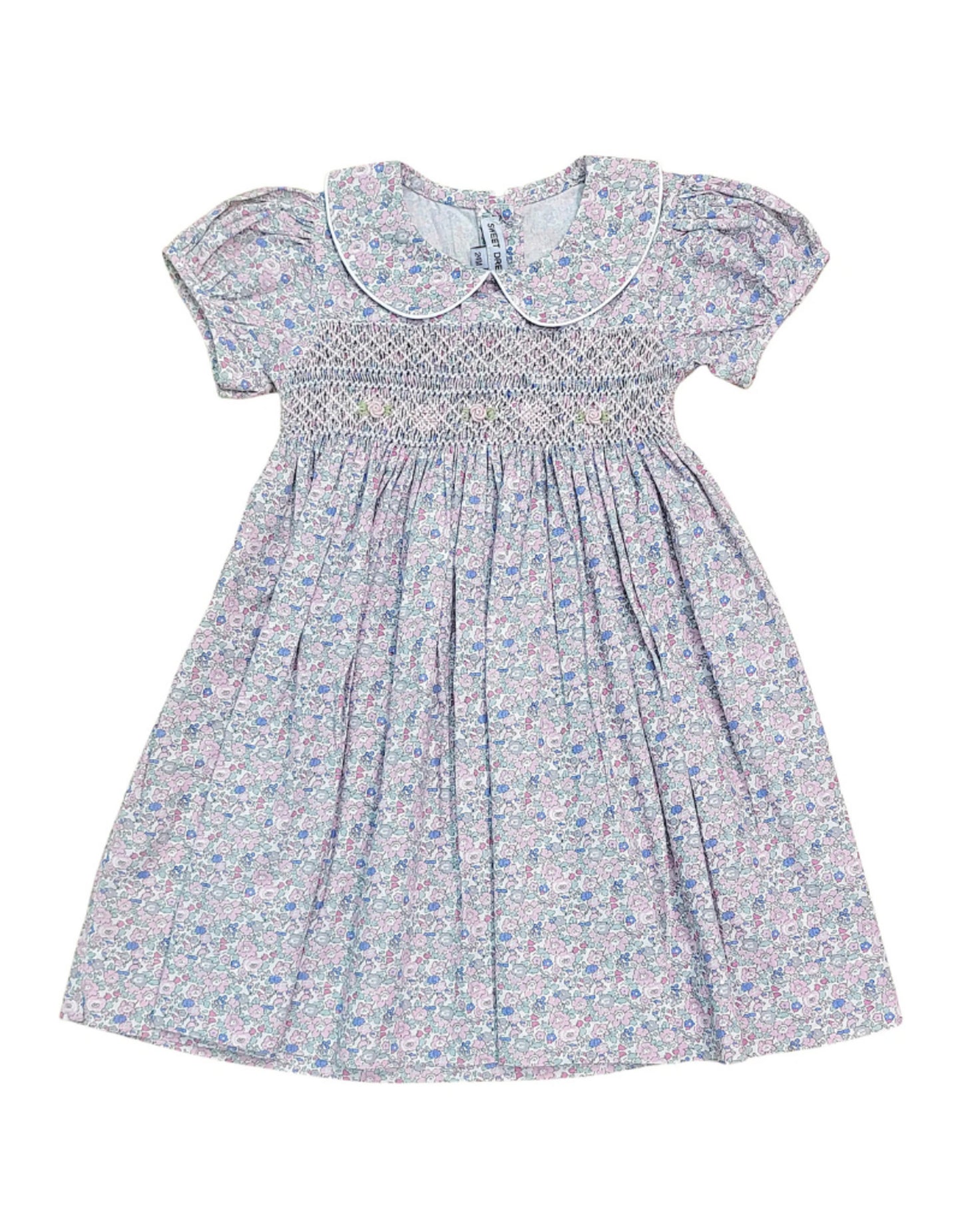 Sweet Dreams Lily Floral Smocked Dress