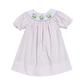 Sweet Dreams Pink Gingham Smocked Tulip Bishop