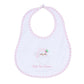 Magnolia Baby Sweet St Nick Applique Baby's 1st Christmas Bib--Pink