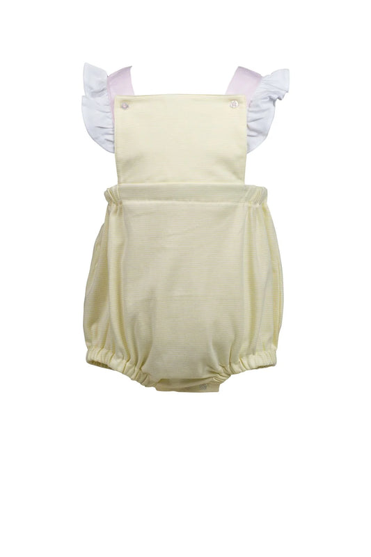 The Proper Peony Yellow Stripe Girl Bubble