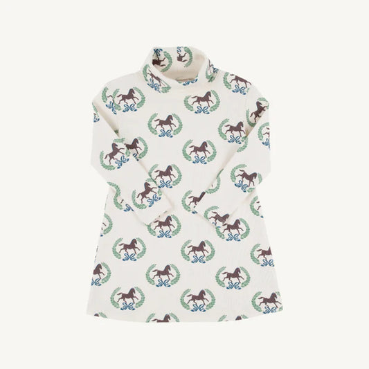 Beaufort Bonnet Tatum's Turtleneck Dress Highland Horses