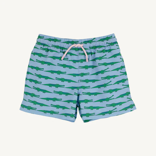 Beaufort Bonnet Tortola Swim Trunks--See Ya Later Alligator