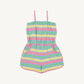 Beaufort Bonnet Townley T Romper--Samford Stripe (Hamptons Hot Pink)
