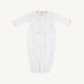 Beaufort Bonnet Twinkle Twinkle 2 in 1 Gown Worth Ave White/Palm Beach Pink/Easter