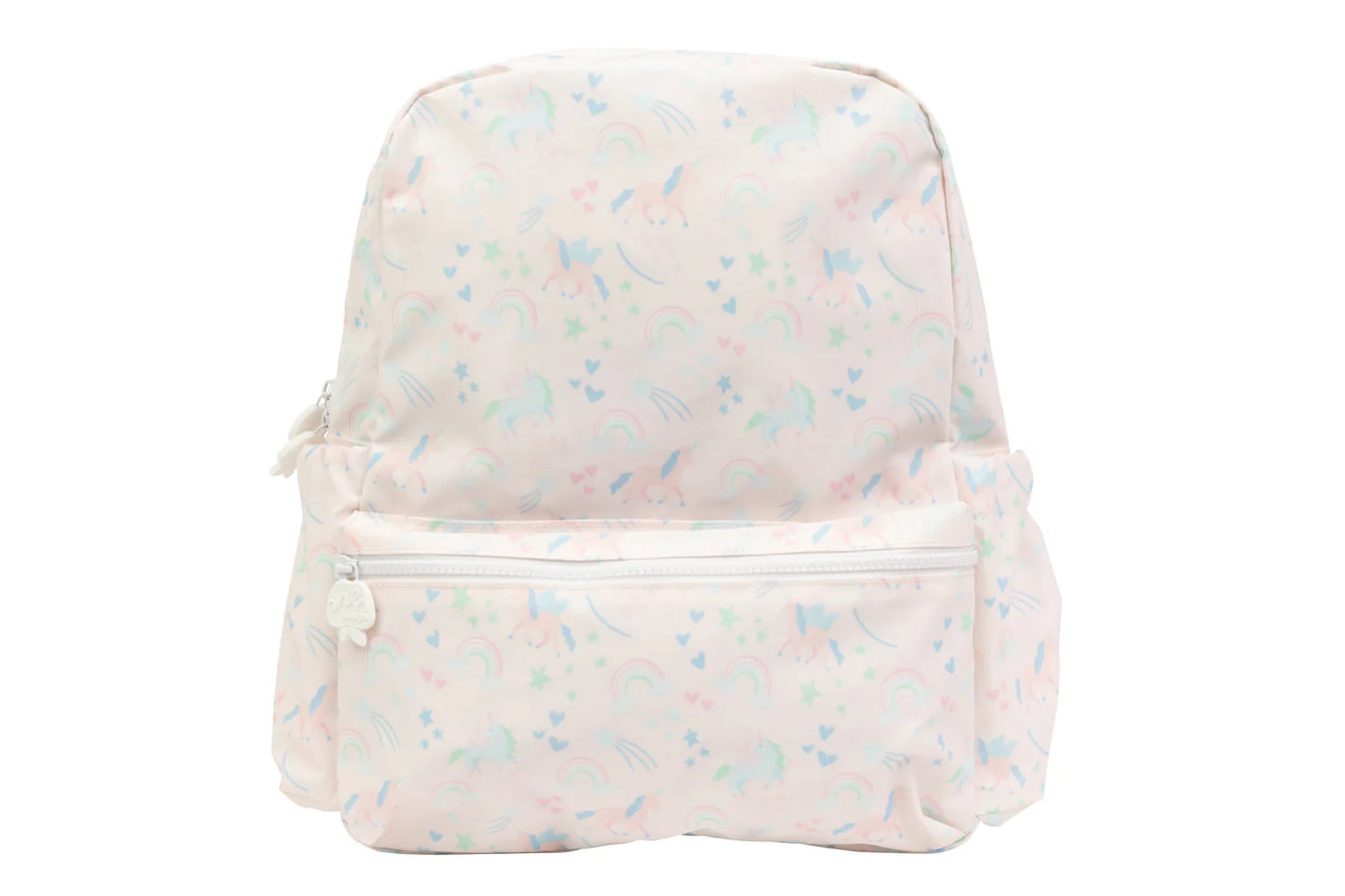 Apple of My Isla The Large Backpack in Unicorns