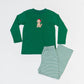 Saltwater Boys 2 Piece Applique Pant Set--Christmas Puppy