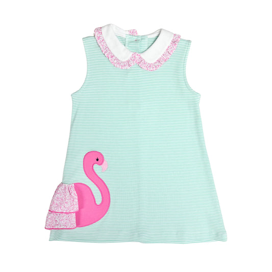 Zuccini Flamingo Amber Dress, Mint Bitty Knit