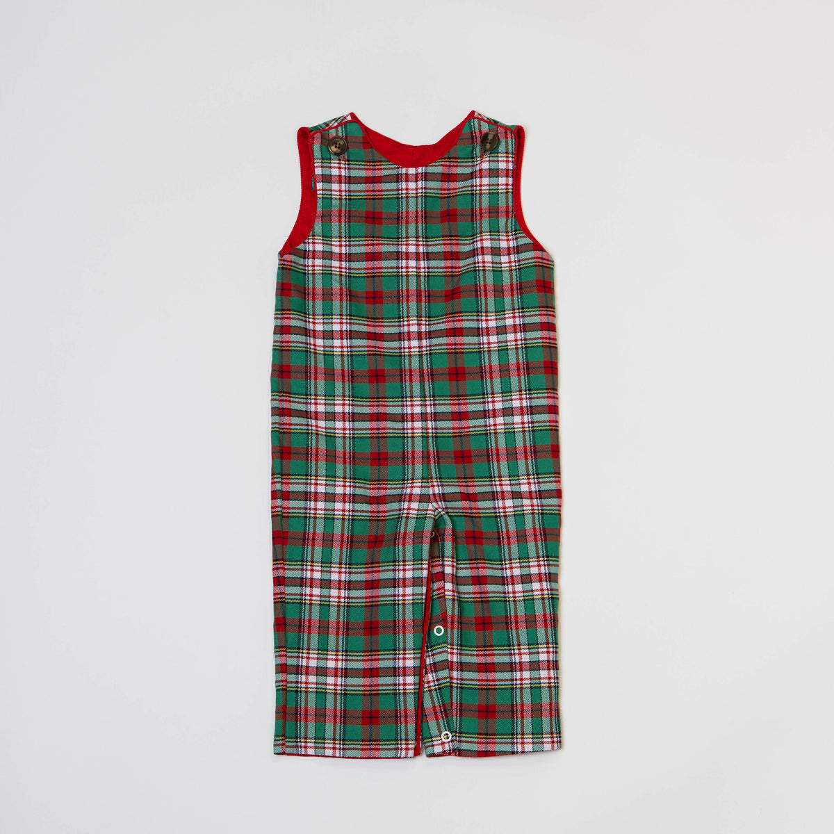 Saltwater Boys Rivers Reversible Longall--Green Plaid