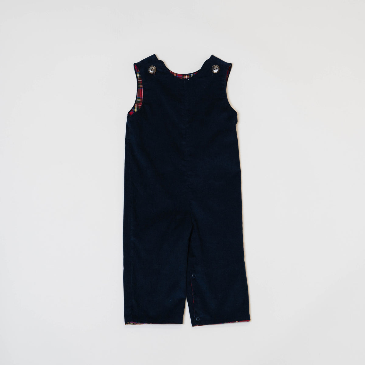 Saltwater Boys Rivers Reversible Longall--Red Plaid