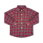 Lullaby Set Brees Button Down--Woodstock Plaid