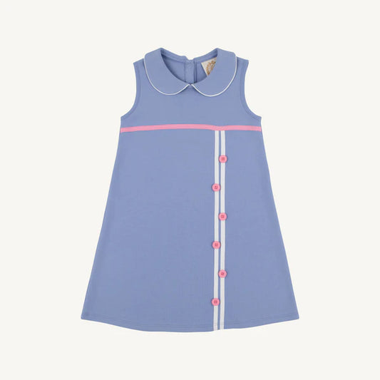 Beaufort Bonnet Luanne's Lunch Dress--Park City Periwinkle