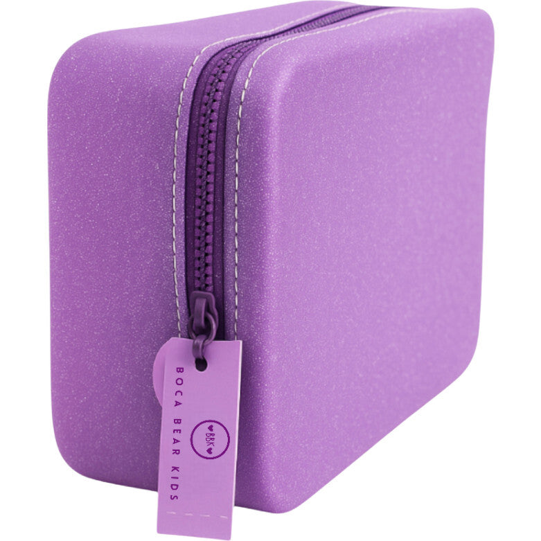 Boca Bear Kids Purple Glitter Gel Pouch