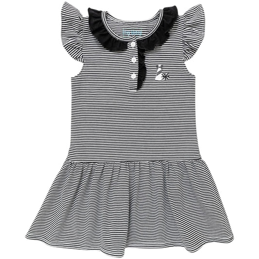 Itsy Bitsy Game Day Dress--Black